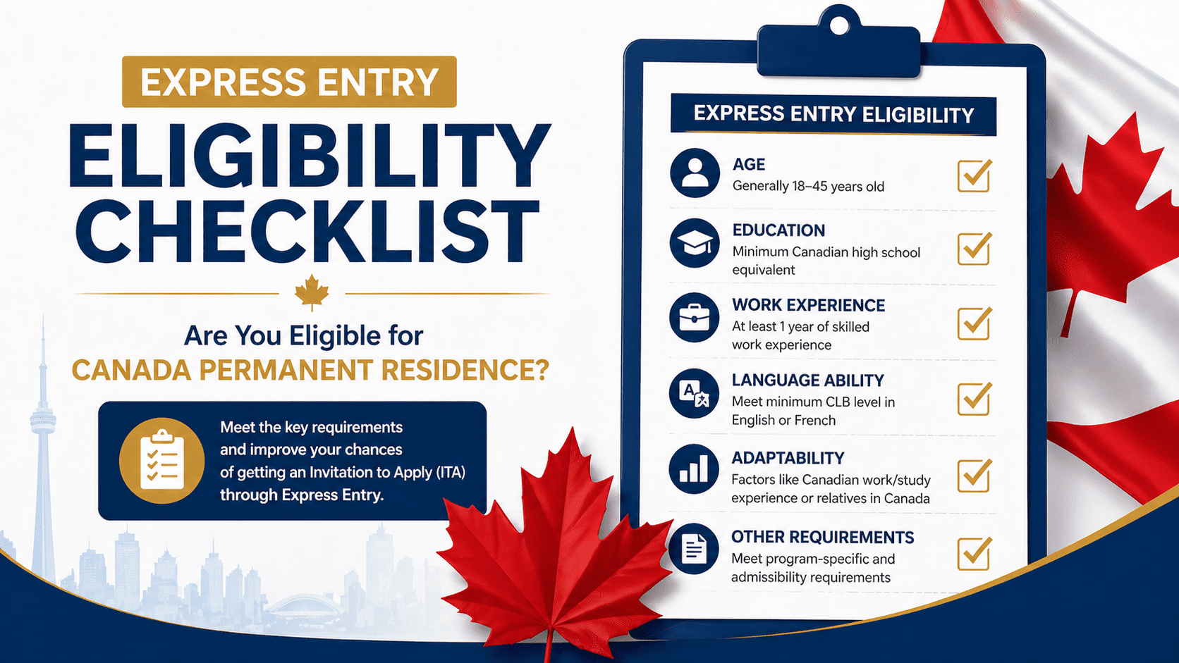 Express Entry Eligibility: 5 Critical Requirements You Must Meet
