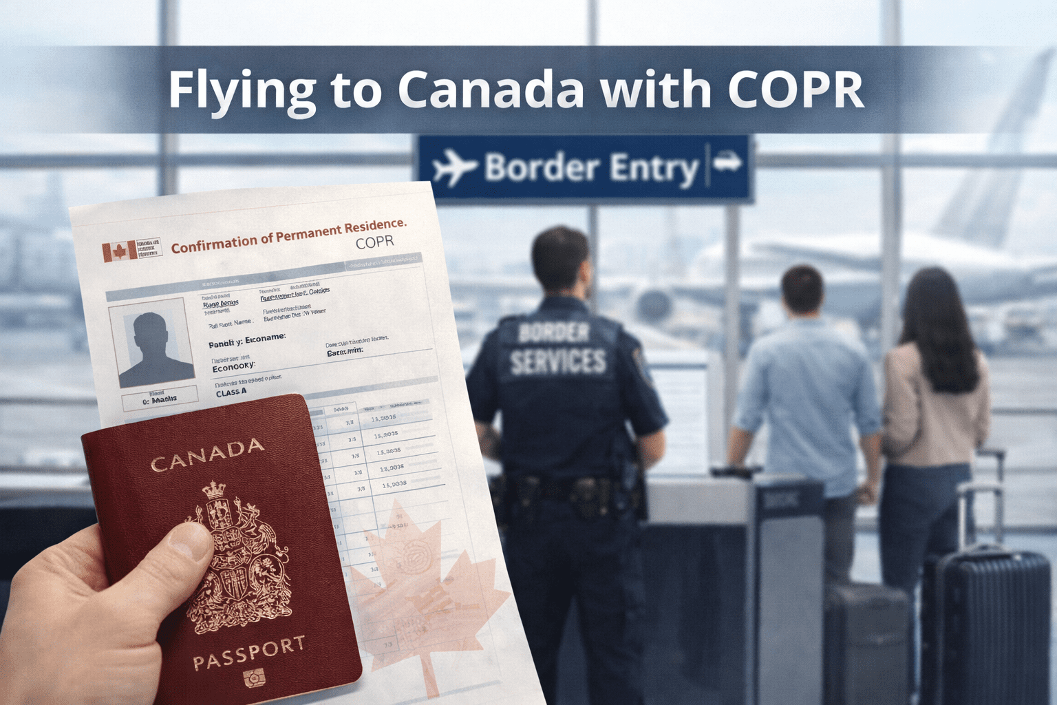 Flying to Canada With COPR: 5 Critical Steps Before You Land