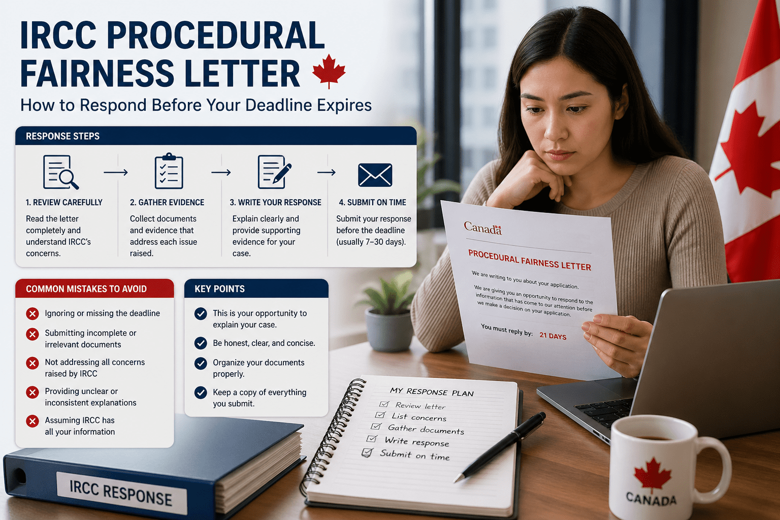 IRCC Procedural Fairness Letter: 5 Steps to Respond