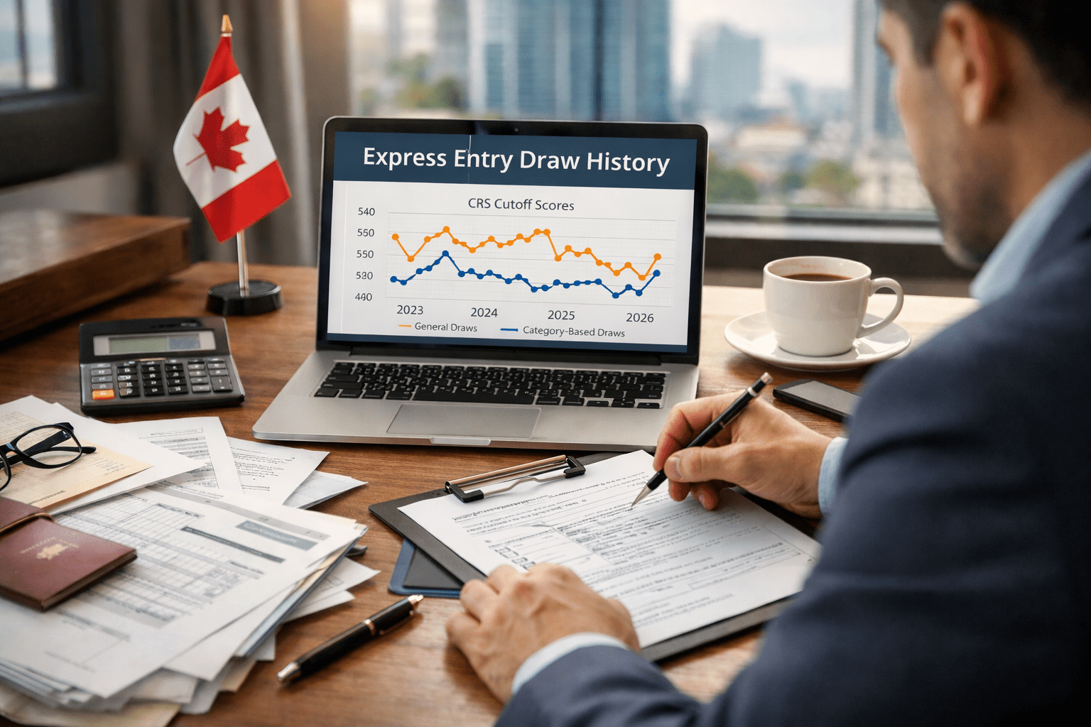 Express Entry Draw History: Critical CRS Score Trends Every Applicant Must Know